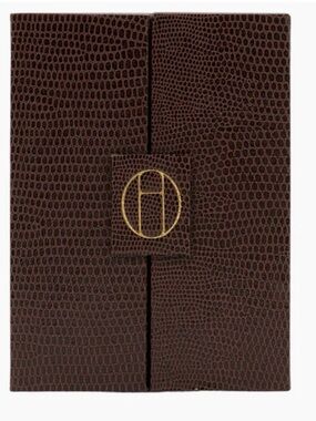 NEW Heaven Mayhem Playing Cards in Lizard-Embossed Leather Card Case